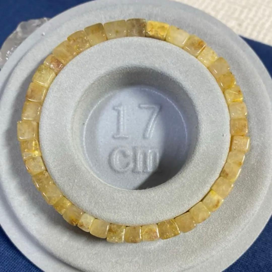 タイチンルチル　バングル　太針　パワーストーン　内径約17cm