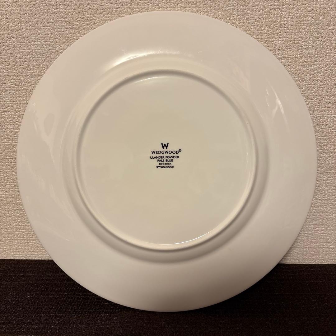 ウェッジウッド　ユーランダー　ペールブルー　ディナープレート　27.5cm