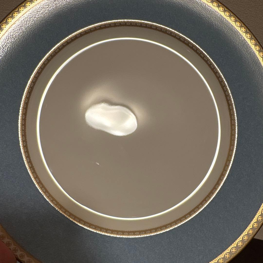 ウェッジウッド　ユーランダー　ペールブルー　ディナープレート　27.5cm