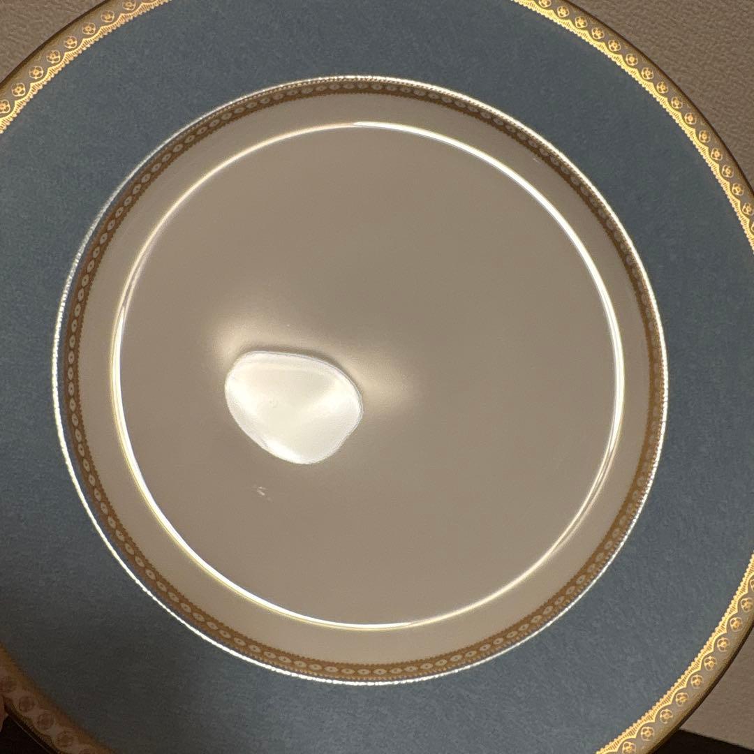 ウェッジウッド　ユーランダー　ペールブルー　ディナープレート　27.5cm