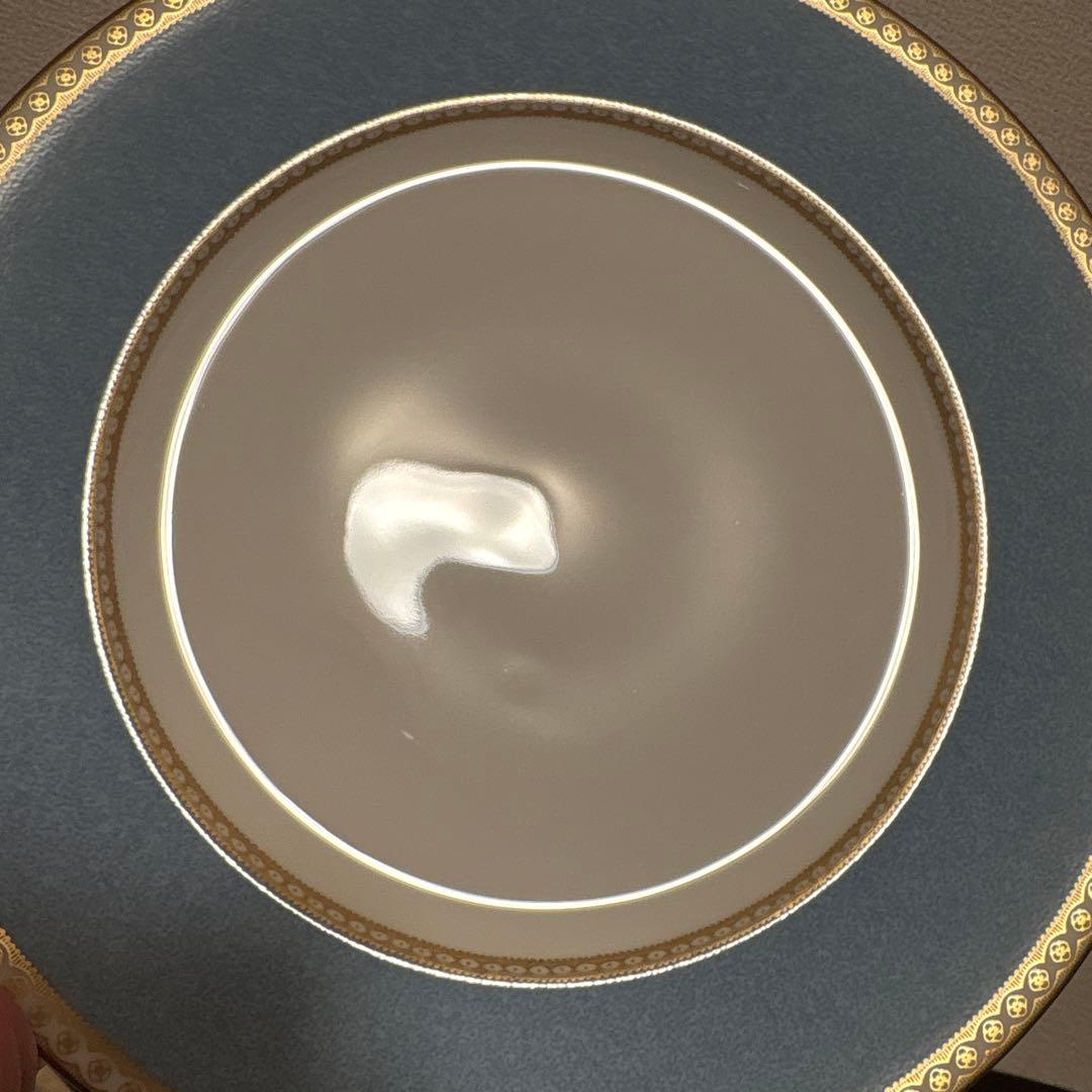 ウェッジウッド　ユーランダー　ペールブルー　ディナープレート　27.5cm