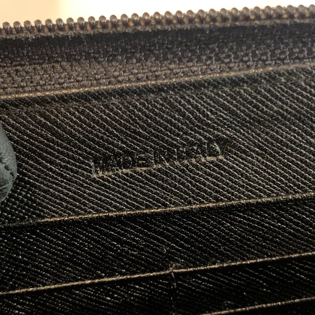 PRADA プラダ　長財布　黒　サフィアーノ