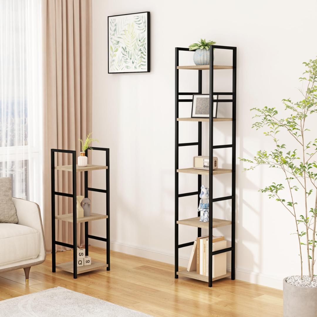 3段棚 本棚 棚 収納 木製ラック