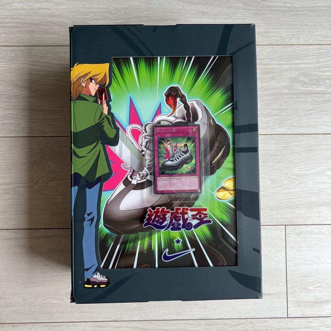 NIKE 遊戯王 毒サソリの罠 カード 箱 城之内 日本限定 プロモカード