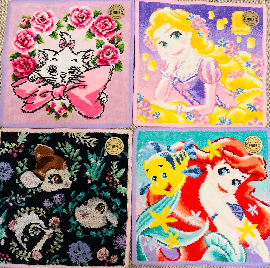 《新品未使用・タグあり！フェイラー ディズニーコラボ ハンカチ14枚セット》