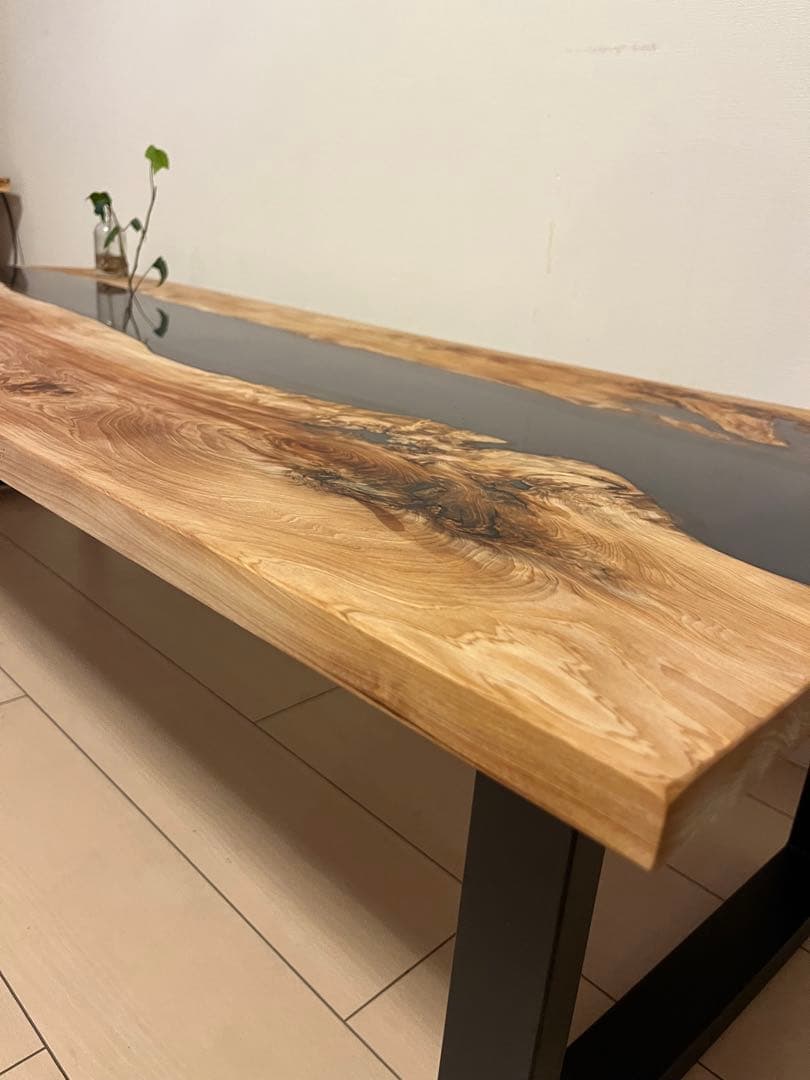 レジンテーブル　ローテーブル リバーテーブル　ダイニング