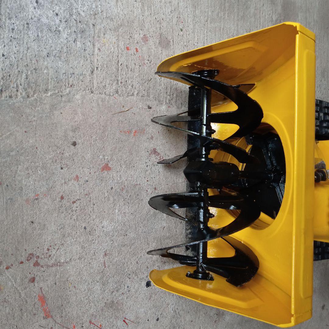 除雪機　三菱スノーロータリー