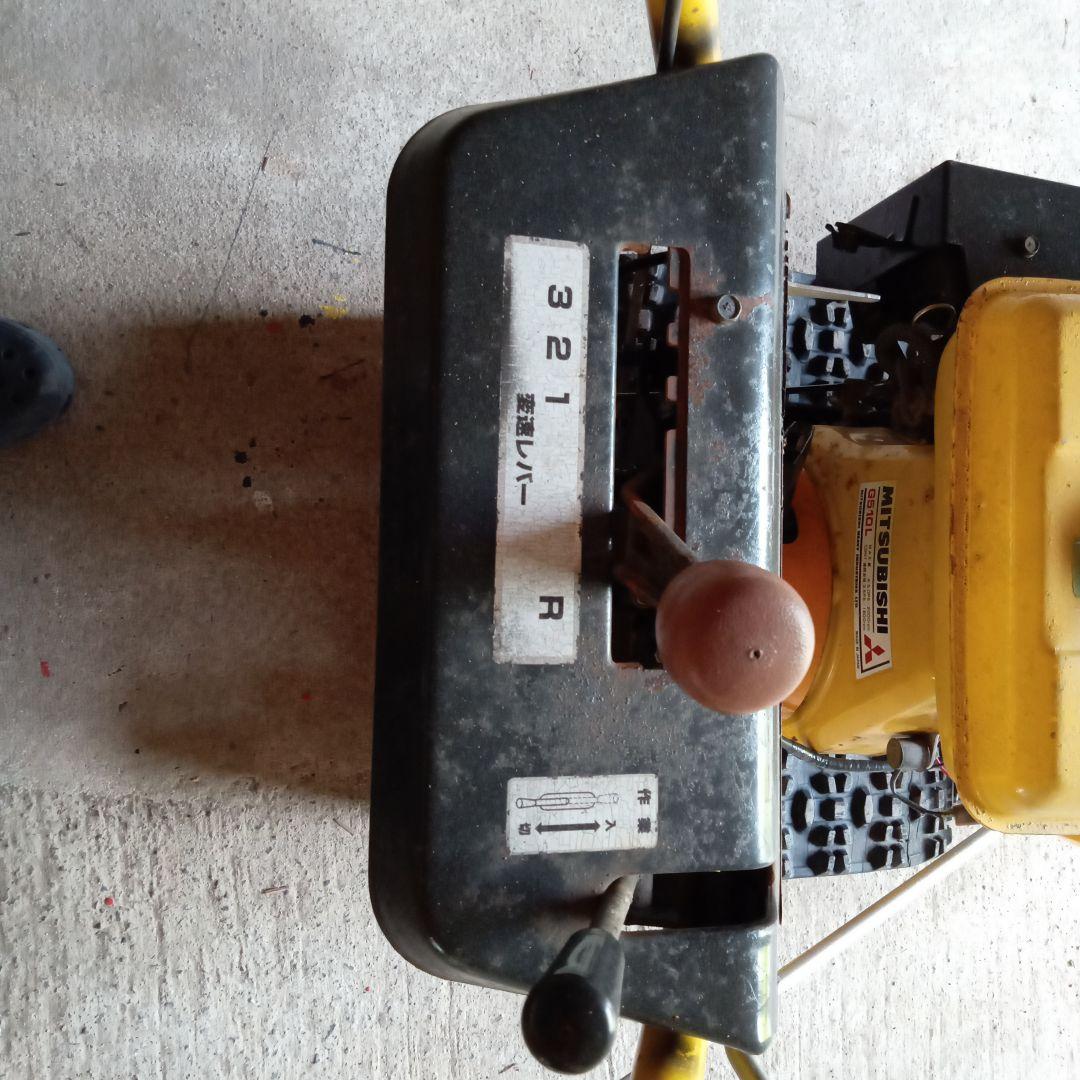 除雪機　三菱スノーロータリー