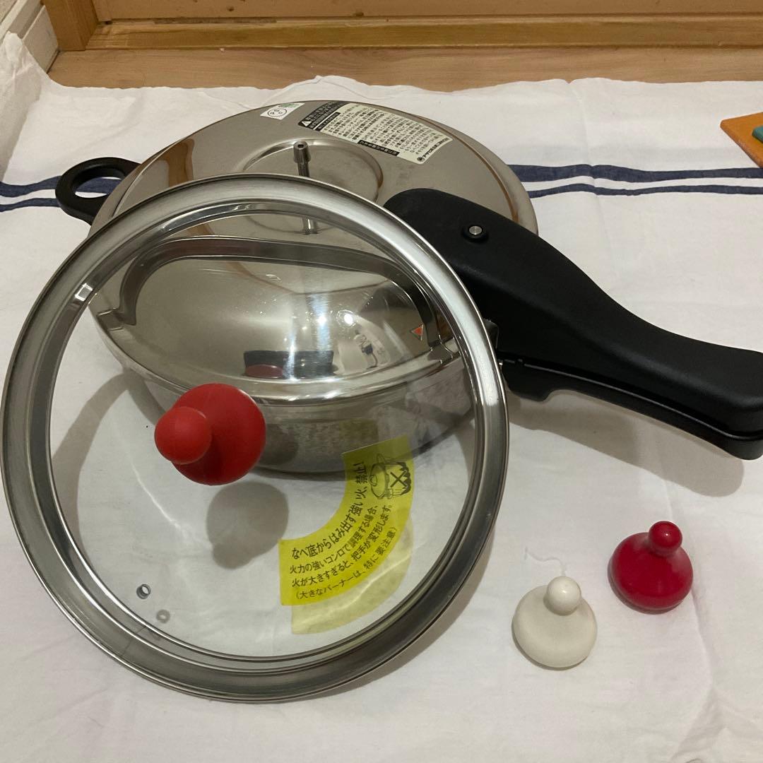 アサヒ軽金属　ゼロ活力なべMサイズ 3.0L 圧力鍋 おにぎりキーパー
