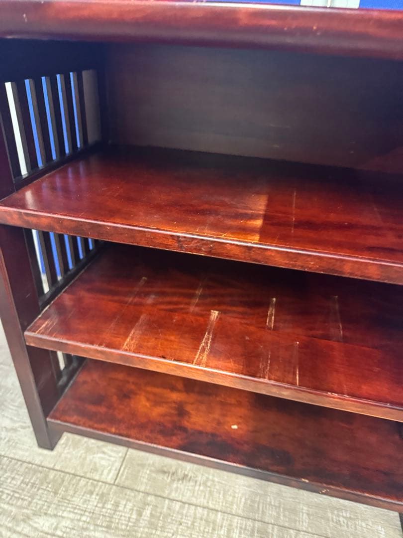 九州民芸家具 飾り棚 天然木 格子棚 和モダン 収納 フリーラック サイドボード