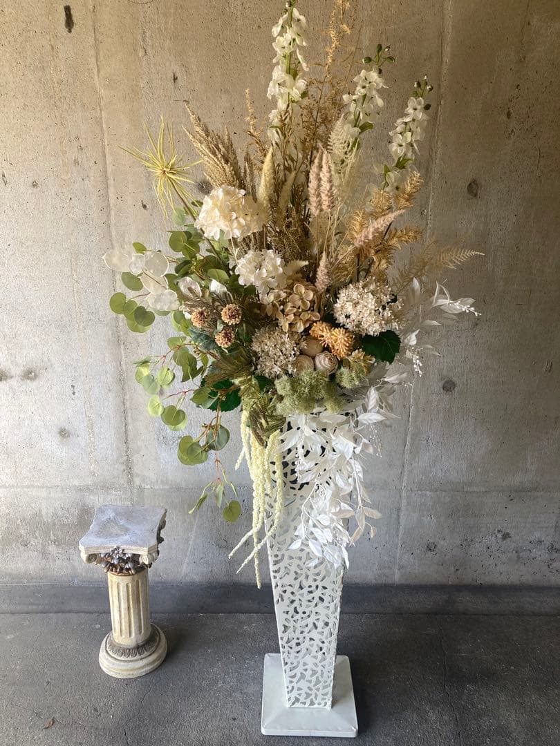 光触媒　人工観葉植物　ウォールグリーン　フェイクグリーン　スタンドフラワーH2