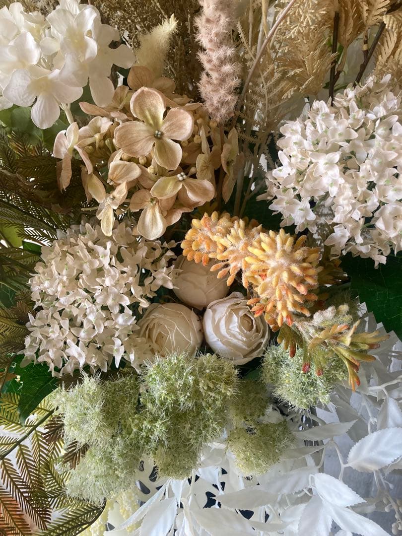 光触媒　人工観葉植物　ウォールグリーン　フェイクグリーン　スタンドフラワーH2