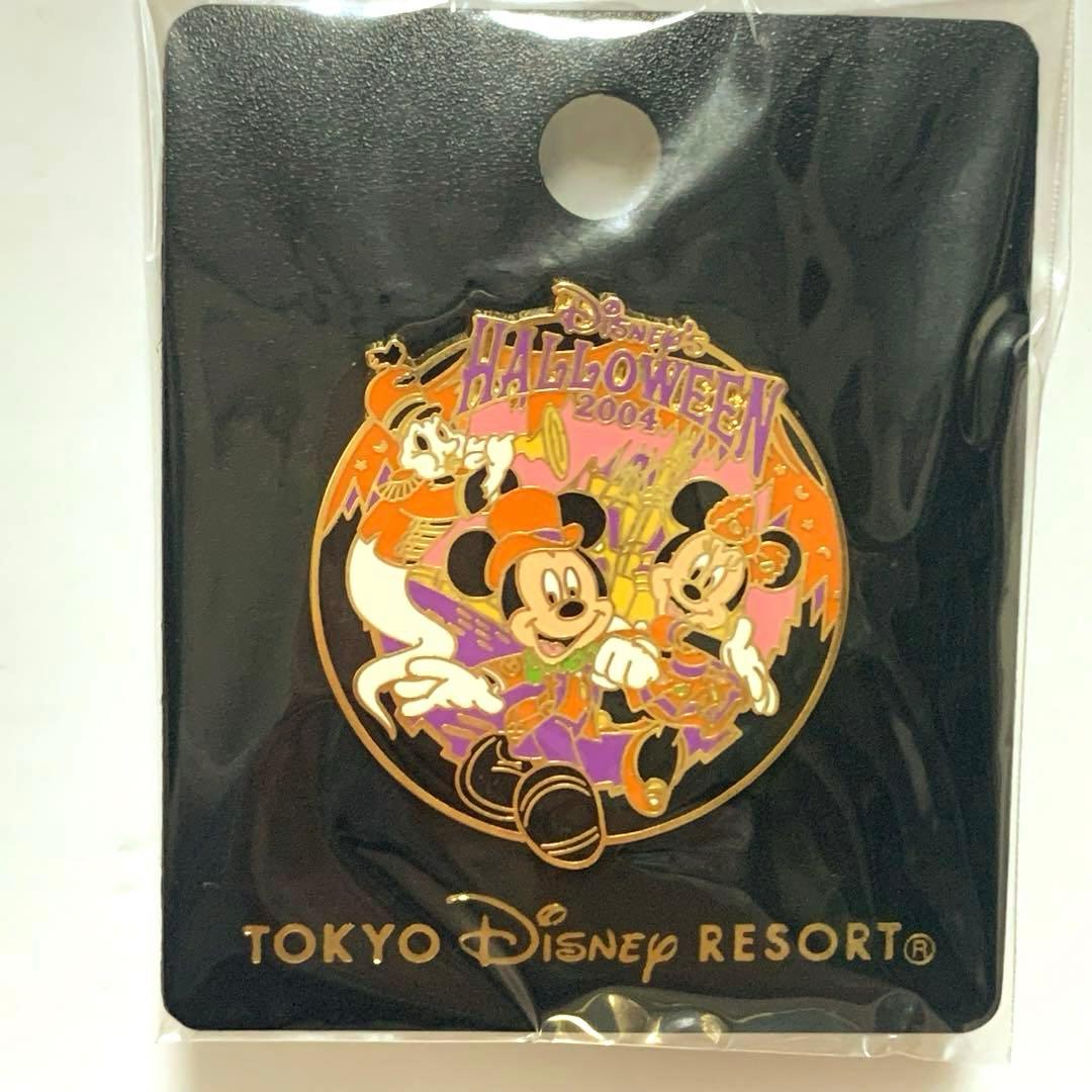 東京ディズニーランド】ディズニー ハロウィーン 2004年 ピンバッジ
