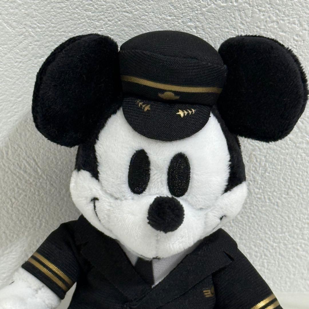 JAL機内販売ミッキー ミニー ぬいぐるみ ディズニー 制服コスチューム