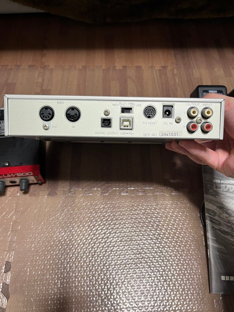 Yamaha mu500 音源モジュール　+ uw500