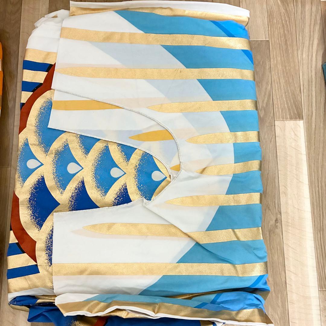 東洋紡 江戸錦鯉 鯉のぼり 吹き流し 約4m 黒約4m 赤約3m 青約2m 元箱