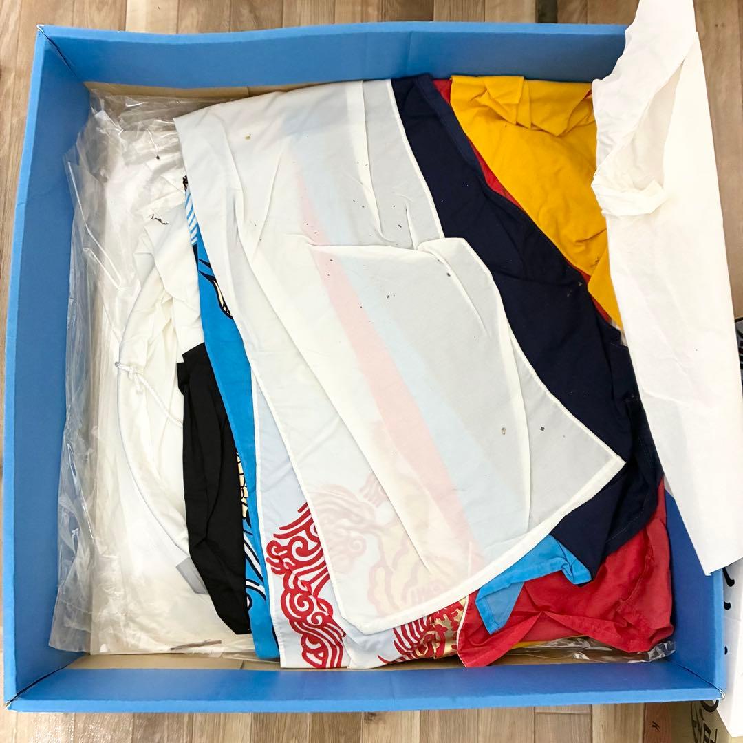 東洋紡 江戸錦鯉 鯉のぼり 吹き流し 約4m 黒約4m 赤約3m 青約2m 元箱