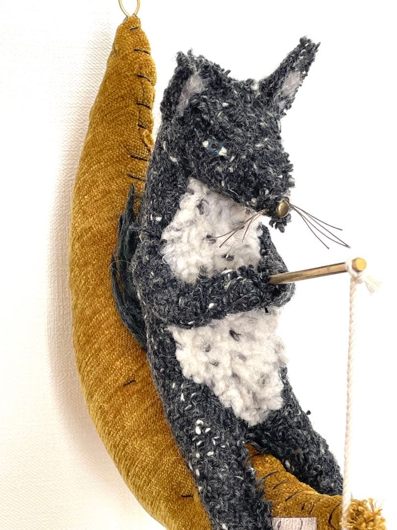 atelier subaco ぬいぐるみ オブジェ モビール オオカミ