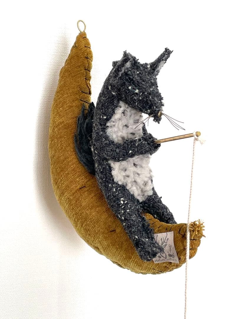 atelier subaco ぬいぐるみ オブジェ モビール オオカミ