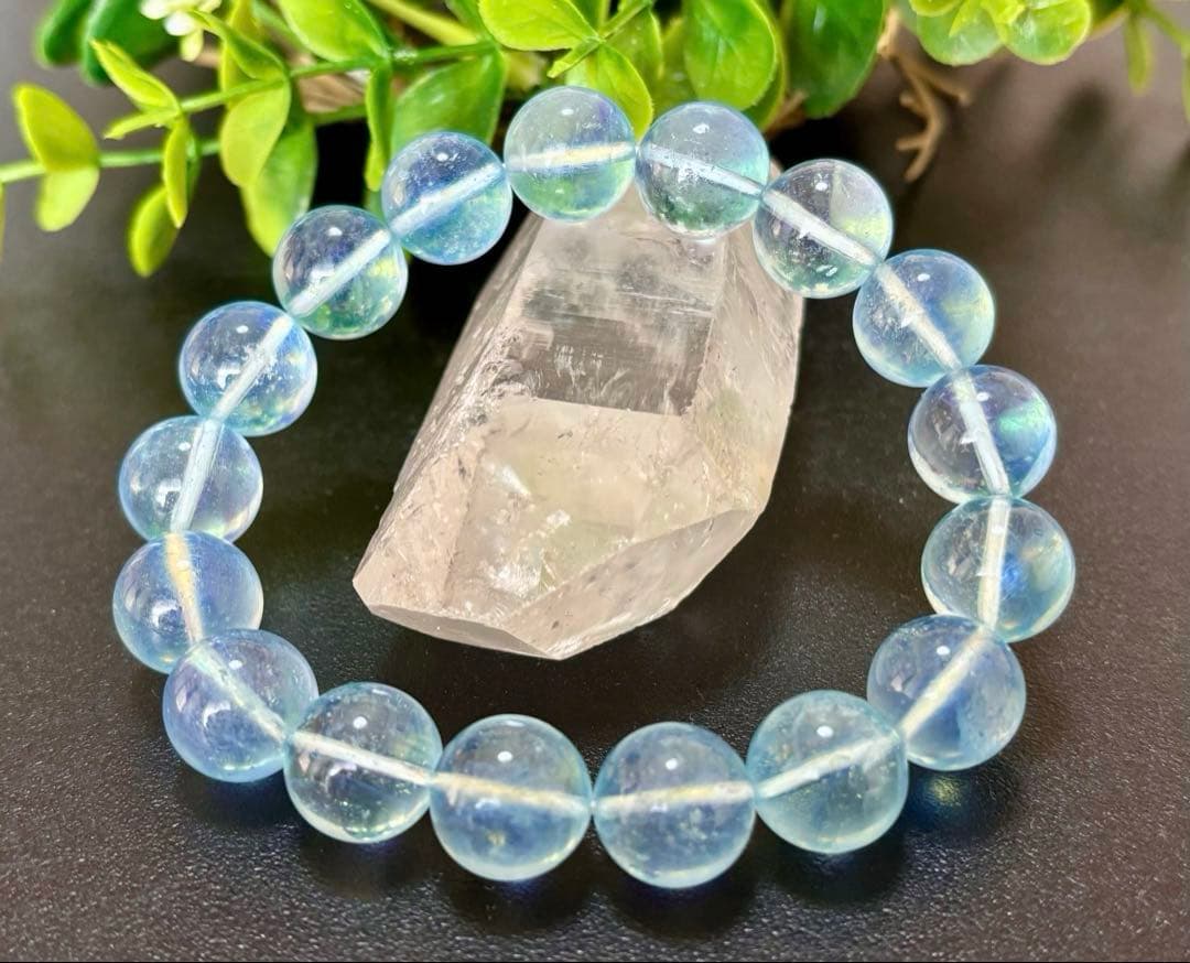 ゆみ　究極品質　海の精霊の宝物　幻のエンジェルローズアクアマリン