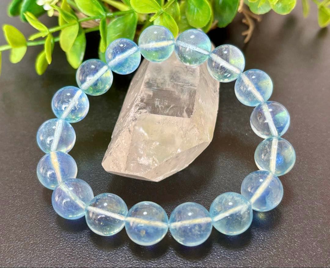 ゆみ　究極品質　海の精霊の宝物　幻のエンジェルローズアクアマリン