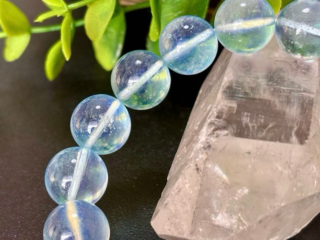 ゆみ　究極品質　海の精霊の宝物　幻のエンジェルローズアクアマリン