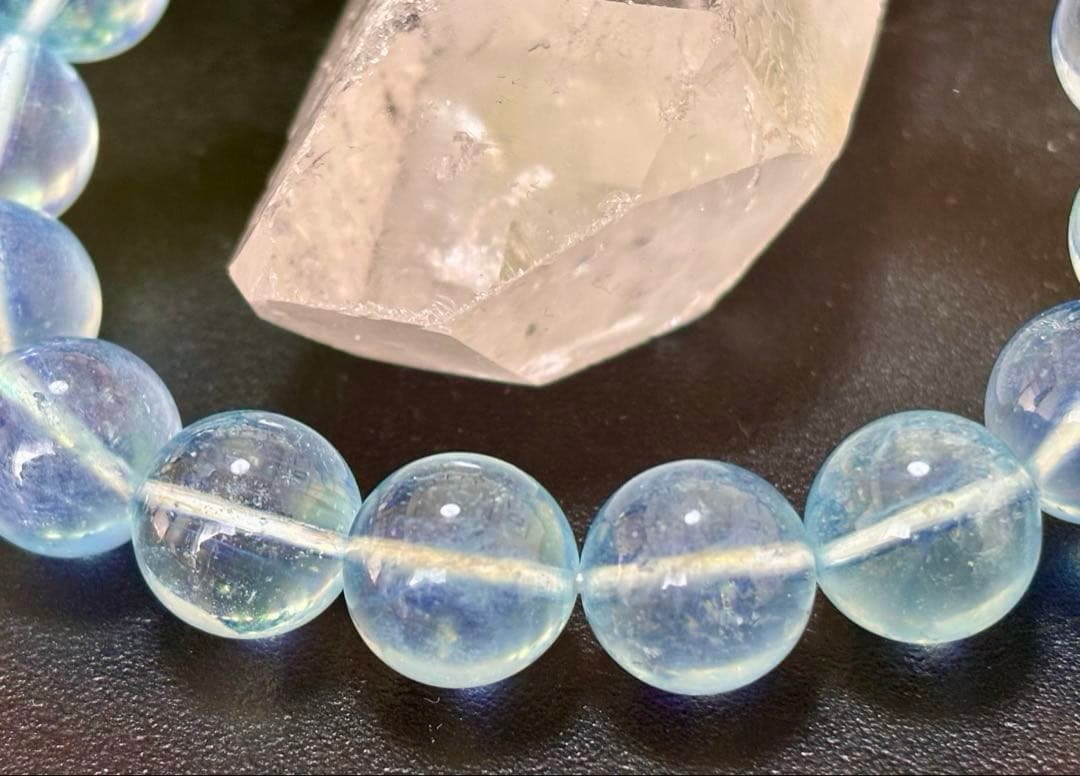 ゆみ　究極品質　海の精霊の宝物　幻のエンジェルローズアクアマリン