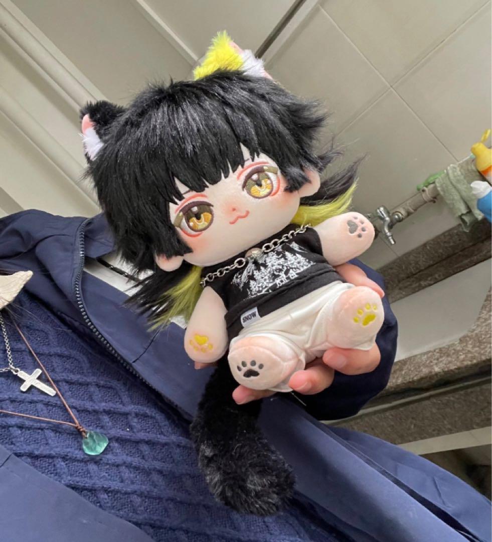 【骨ありヘアセット済♪】着せ替え　ぬいぐるみ　20cm　ブルーロック　蜂楽　潔