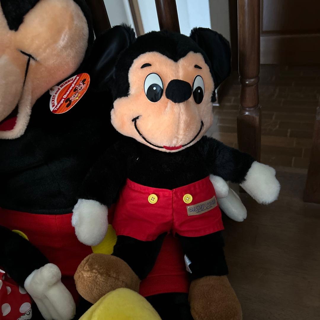 東京ディズニーランド90年特大ミッキー&ミッキー&ミニーぬいぐるみ3体