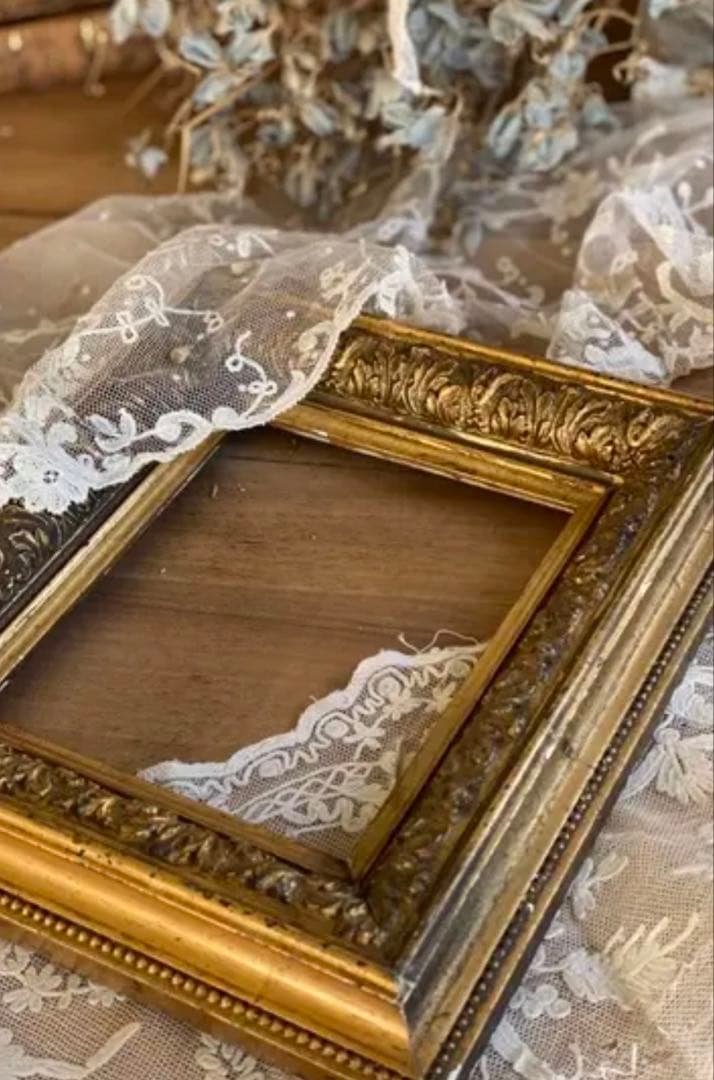 タイムセール　アンティーク　フレーム　デコラティブ　フランス　額縁　希少