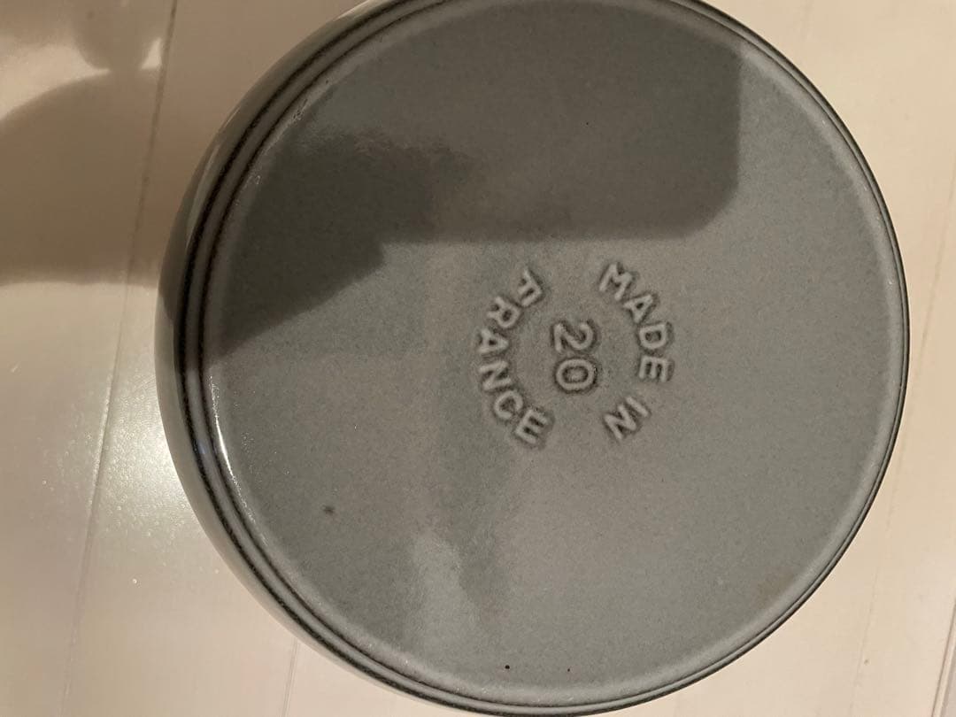 STAUB 20cm グレー　ライスポット