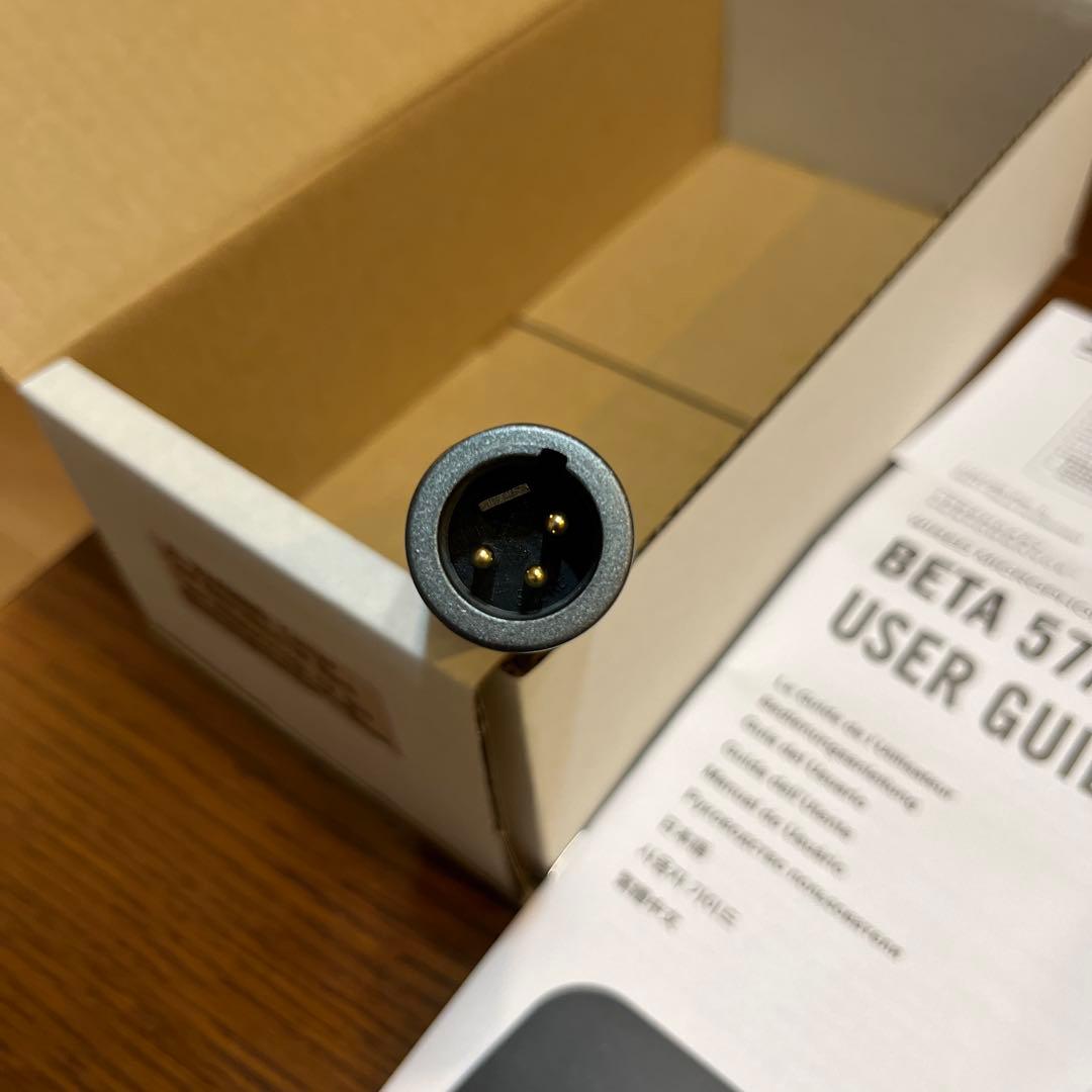 SHURE BETA 57A ダイナミックマイク ケース付き