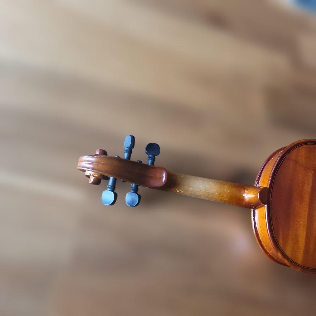 バイオリン1/16 本体と弓2本 ケース付き