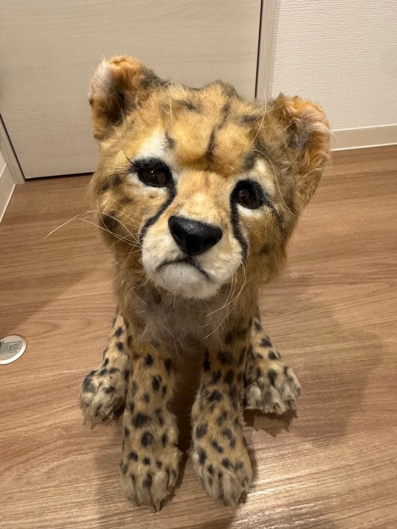 海外作家様作　アートドール　チーターの子供