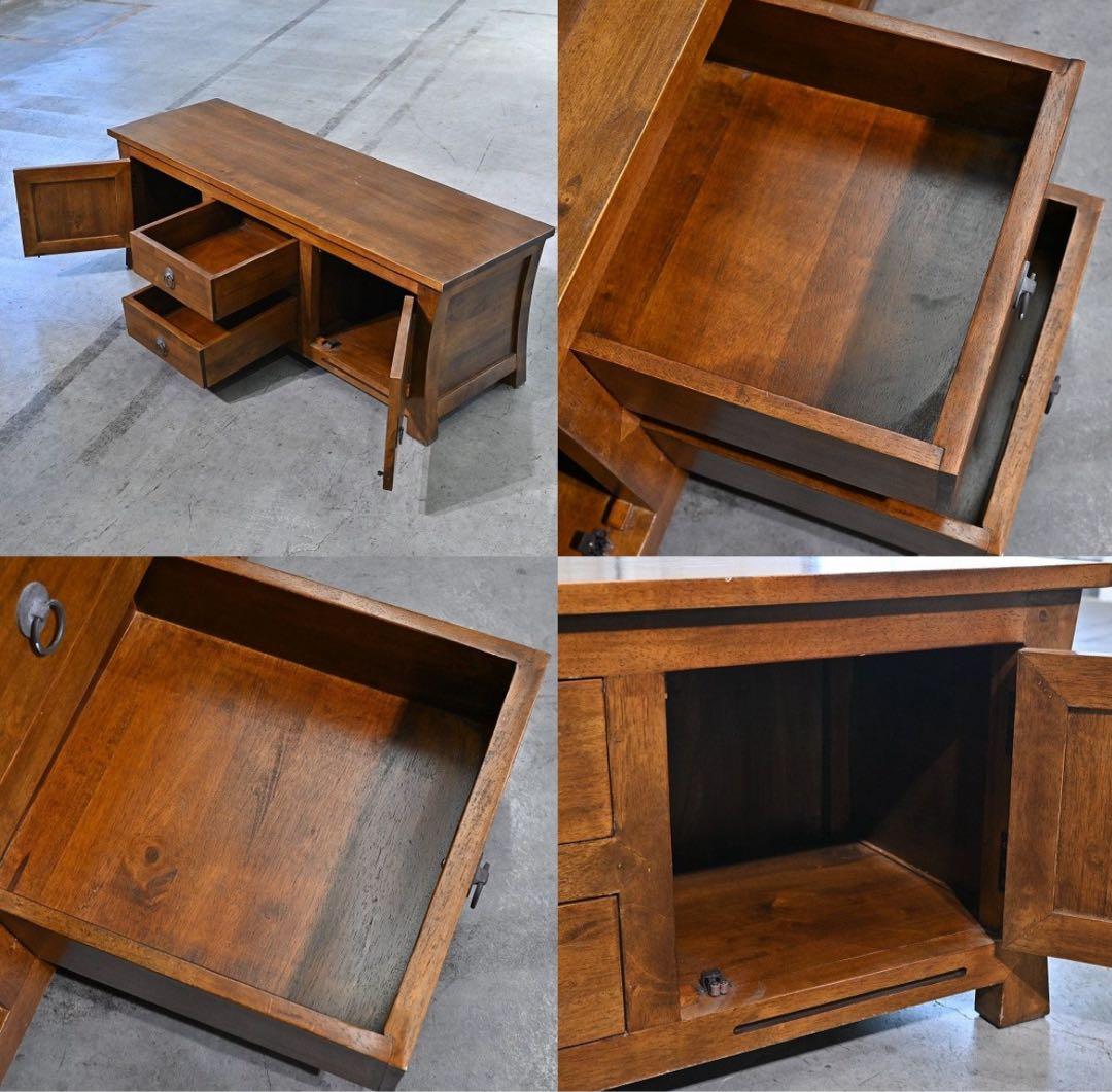 オリエンタルスタイル 10万 ローボード チェストサイド カントリー テレビ台