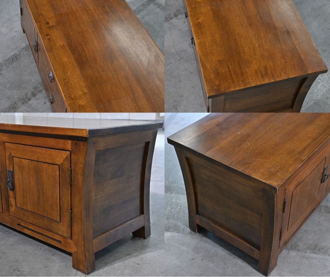 オリエンタルスタイル 10万 ローボード チェストサイド カントリー テレビ台