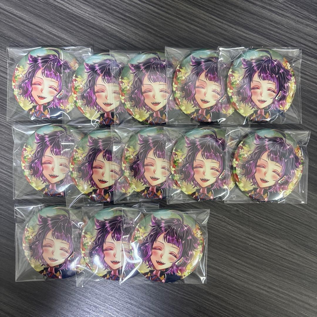 悪魔執事と黒い猫 あくねこ ラムリ strawberry garden 缶バッジ - メルカリ