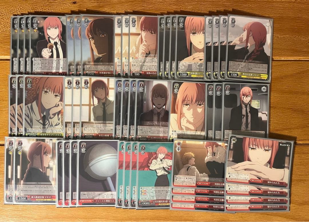 ヴァイス　WS 初めての味　マキマ　デッキ　スリーブ