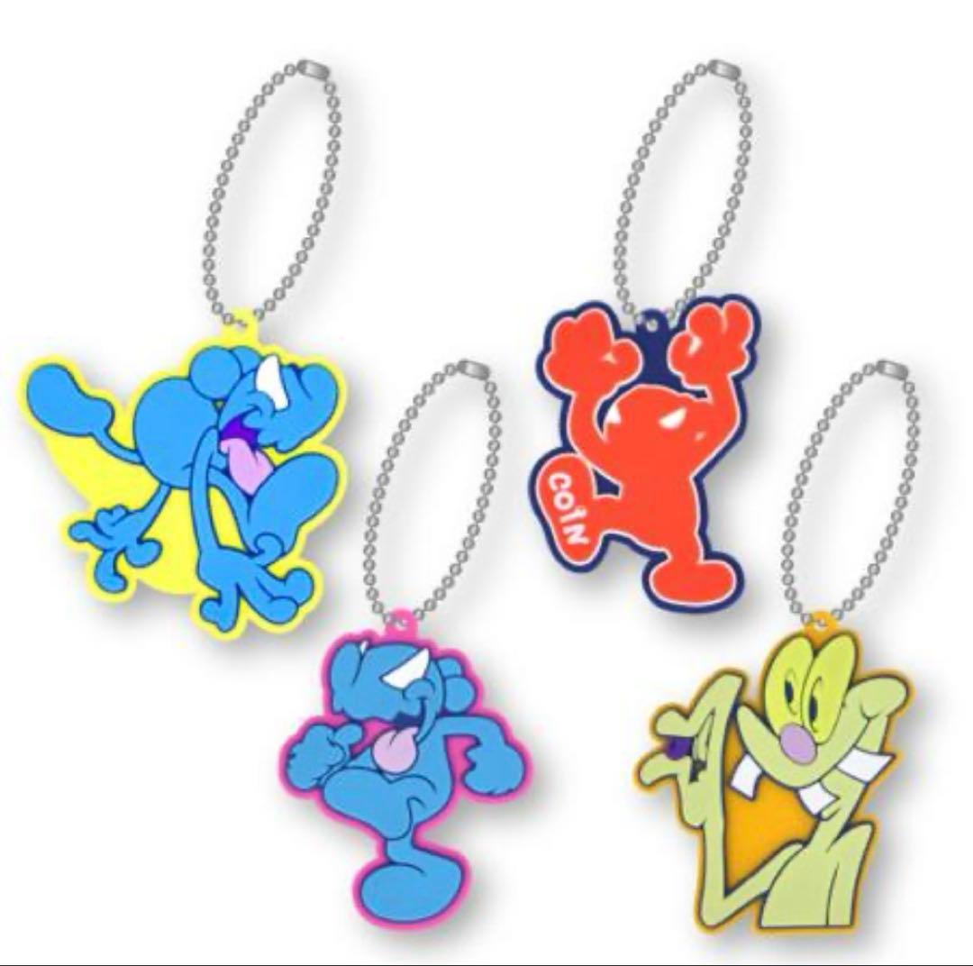 【4種】COINPARKING DELIVERY GiGO限定　ラバーマスコット