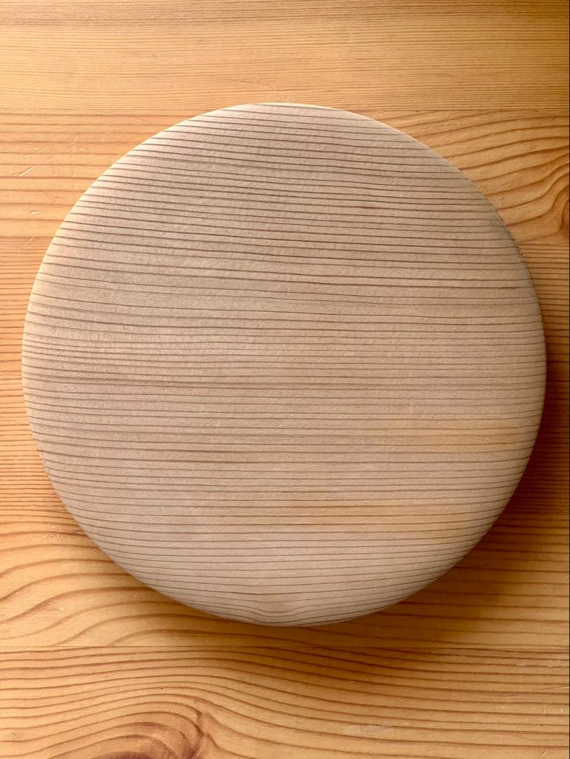 【未使用】柴田慶信商店　秋田杉　曲げわっぱ　白木　おひつ　5寸 五寸　2合用