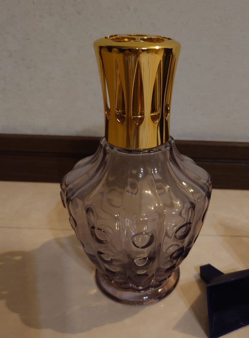 ランプベルジェ正規品　新品　DCHL 3C芯付き　アロマランプ　クロシェット紫