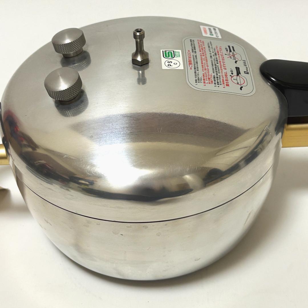 ヘイワ アルミ 鋳物製 圧力鍋 PC-28A 2.8L 鋳物屋