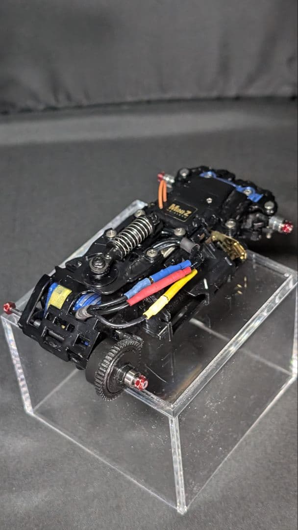 京商　ミニッツ　MR-03EVOシャーシ　中古　青モーター、レシーバー付き