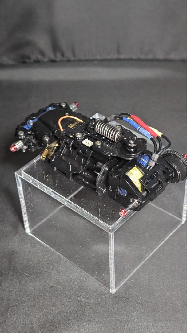 京商　ミニッツ　MR-03EVOシャーシ　中古　青モーター、レシーバー付き