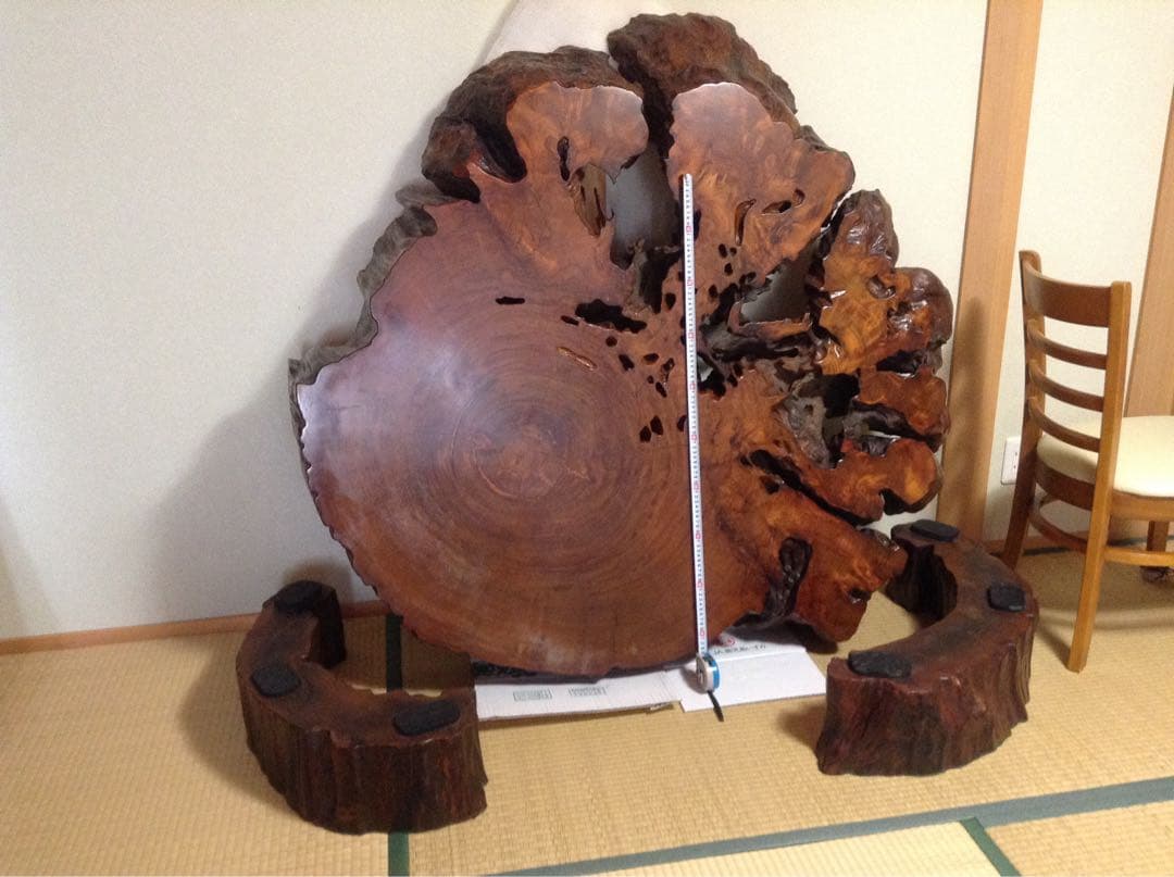 世界遺産の屋久杉テーブル　再値下げ(最終)