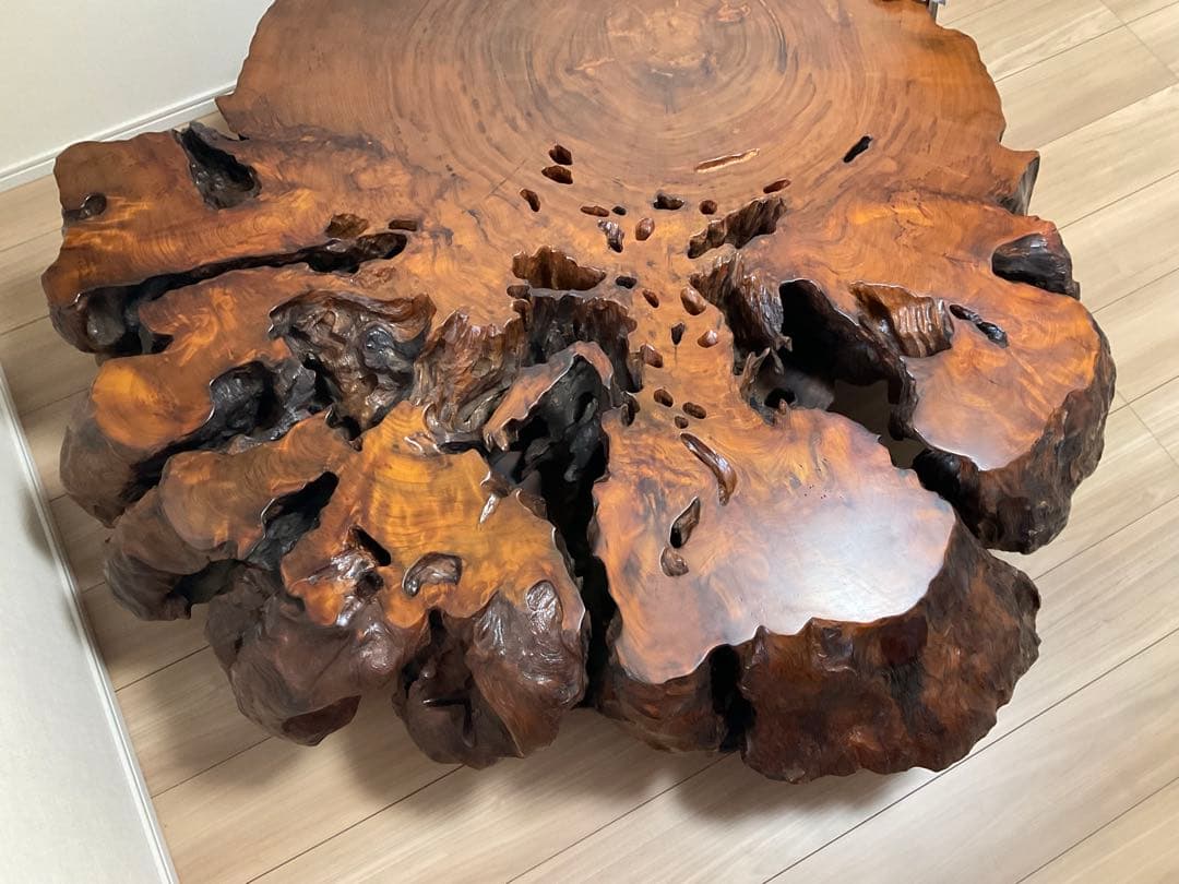 世界遺産の屋久杉テーブル　再値下げ(最終)