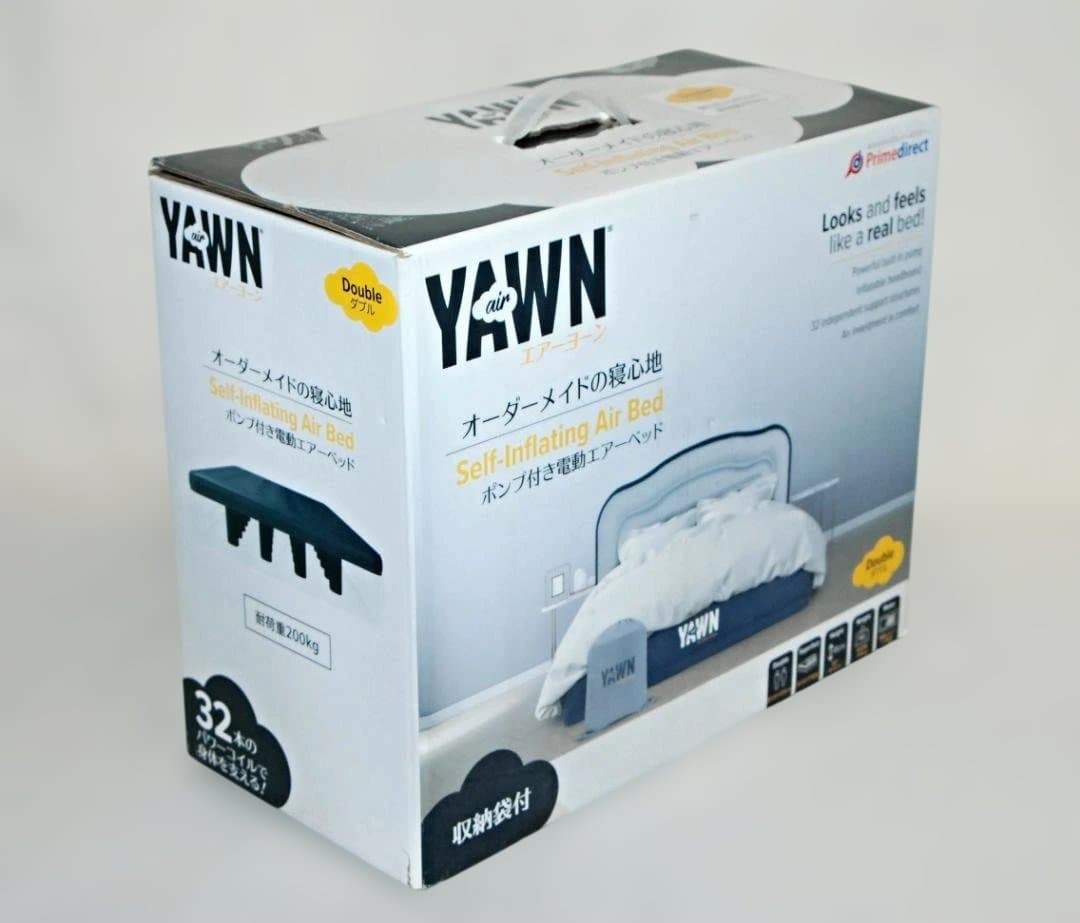 未使用品 AIR YAWN エアーヨーン 電動 自動エアーベッド ダブルサイズ