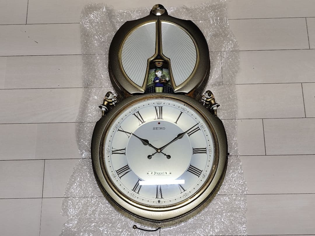 セイコー パペット RE515B Puppet からくり時計 メロディ 動作品