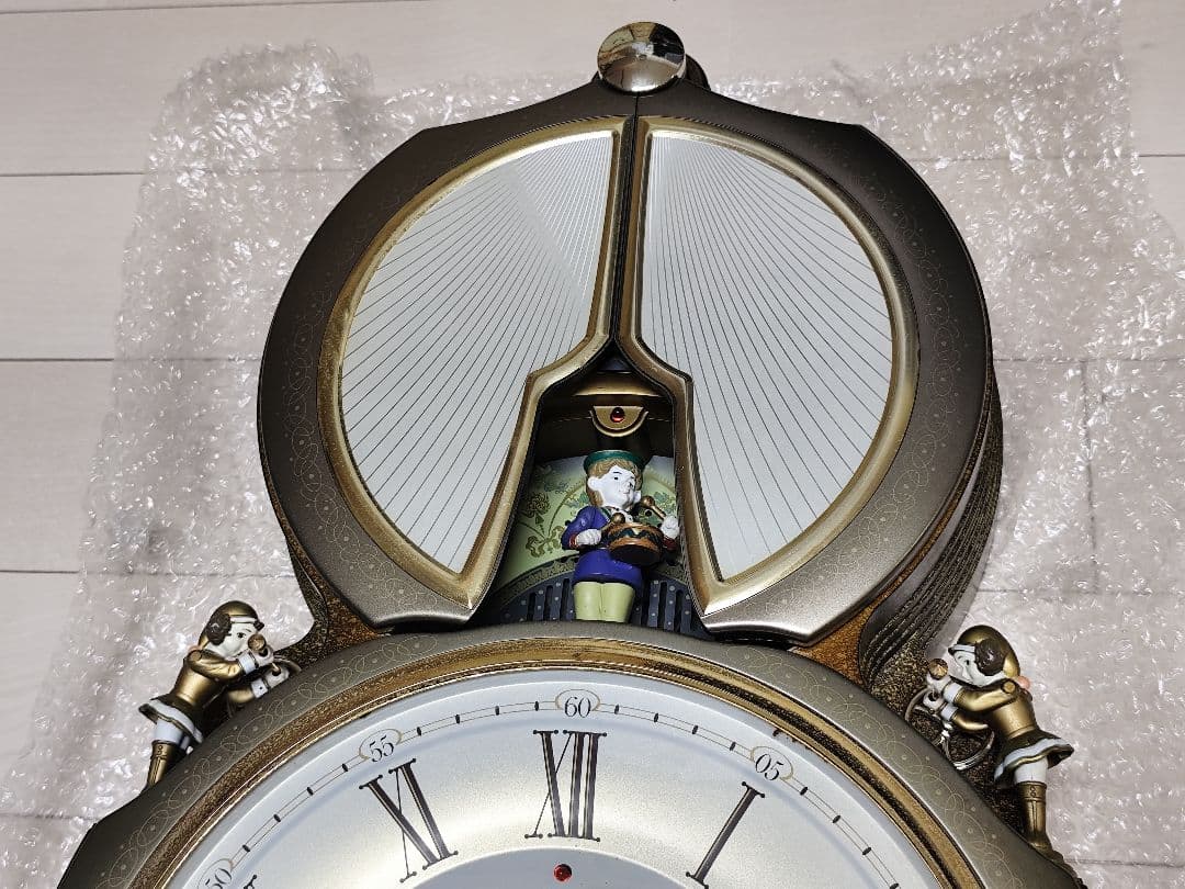 セイコー パペット RE515B Puppet からくり時計 メロディ 動作品