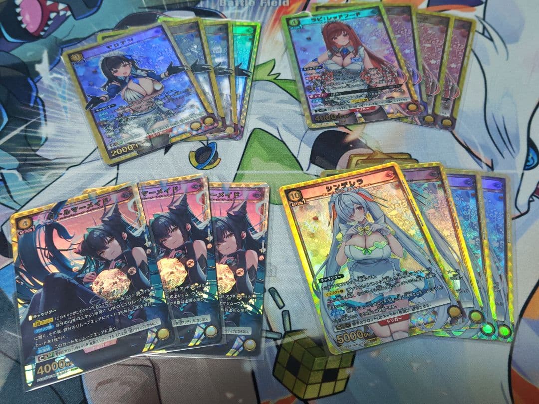 ユニオンアリーナ NIKKE プレシャスブースター 黄 PcSR以下セミ4コン